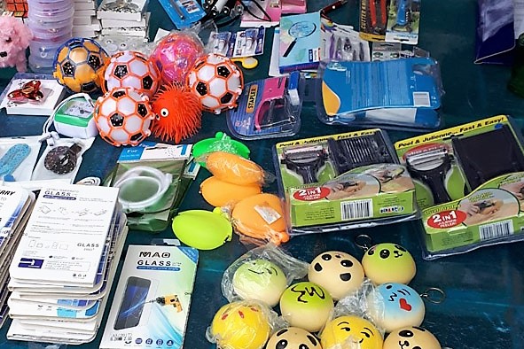 giocattoli sequestro Salerno