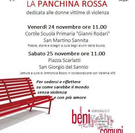locandina panchina