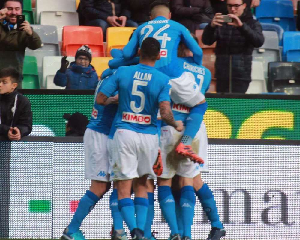 Soccer: Serie A; Udinese - Napoli