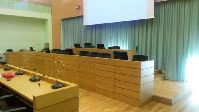 Potenza, l'aula consiliare della Provincia