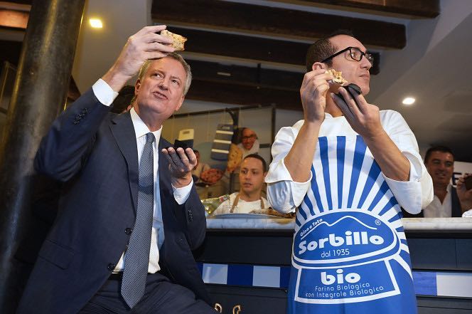 sorbillo de blasio