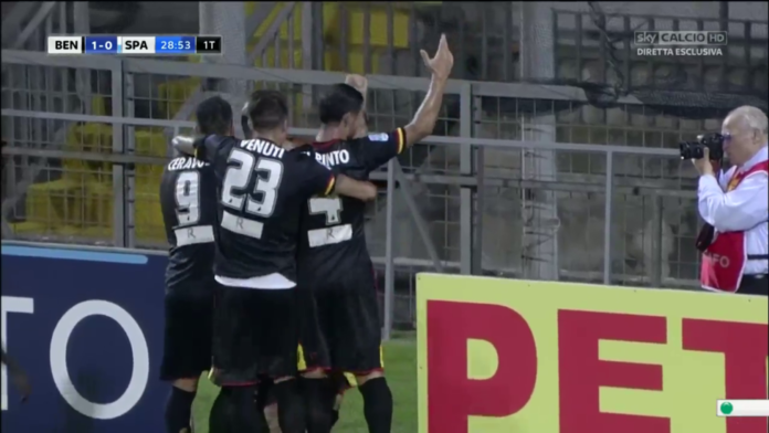 Benevento-Spal in Serie B