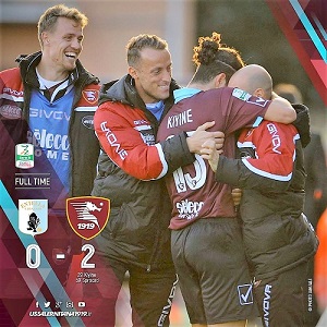 Entella-Salernitana 0-2