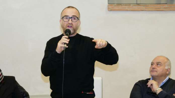 Foto incanto di natale conferenza stampa bn 03