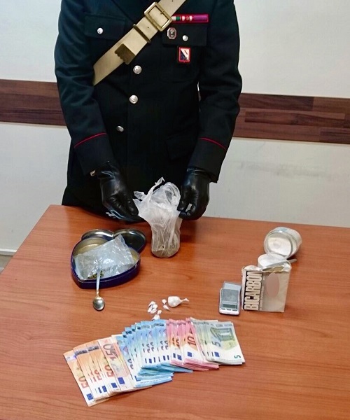 La droga sequestrata