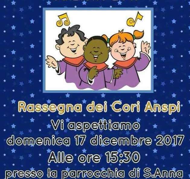 Locandina Rassegna cori Anspi