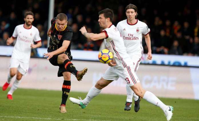 Soccer: Serie A; Benevento-Milan