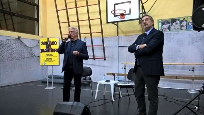 Sindaco napoli e assessore De Maio