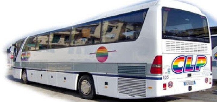Un bus della Clp trasporti