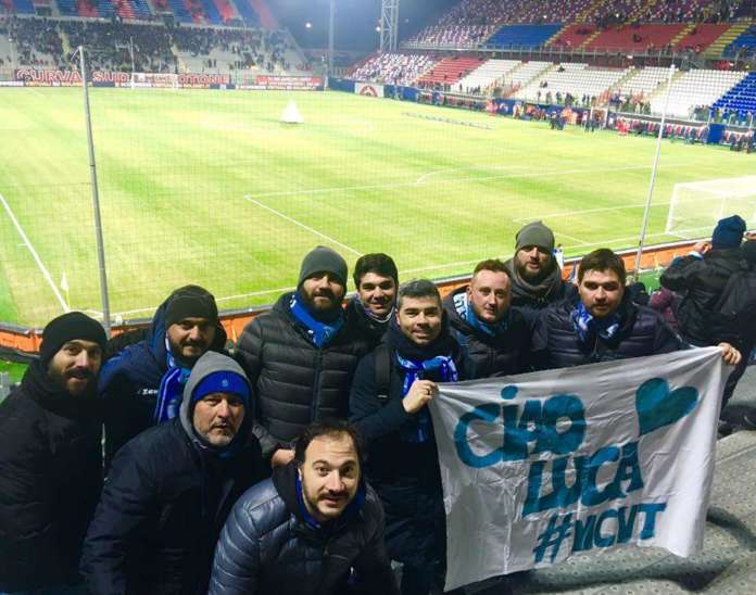 tifosi napoli omaggio a luca