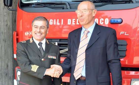 Luciano Buonpane Comandante Provinciale dei Vigili del Fuoco di Caserta