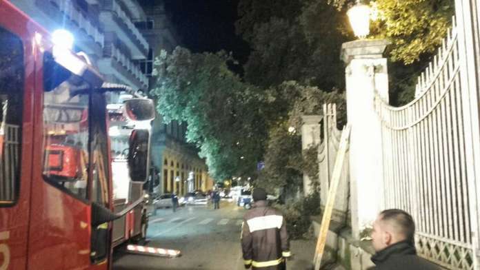 crollo albero Reggia