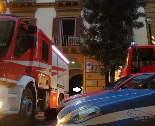 incendio corso trieste