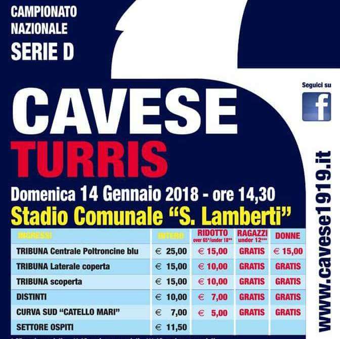 locandina cavese turris