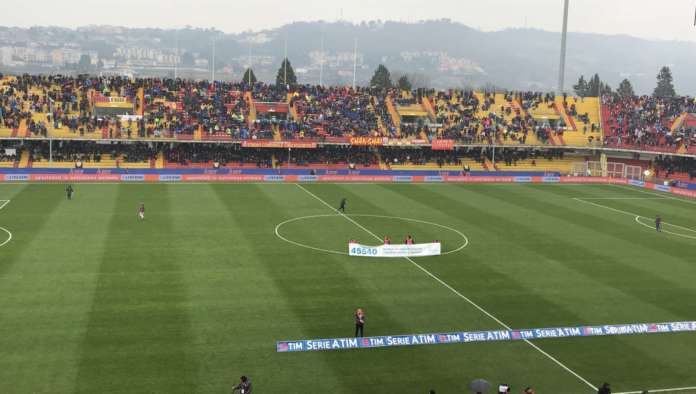 Benevento-Crotone stadio