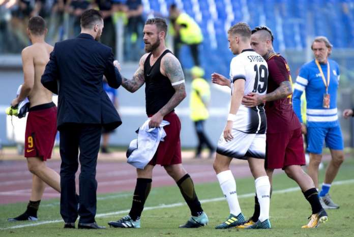 Soccer: Serie A; Roma-Udinese