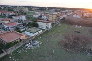 Discarica rirpresa dall'alto da un drone 7-2-2018