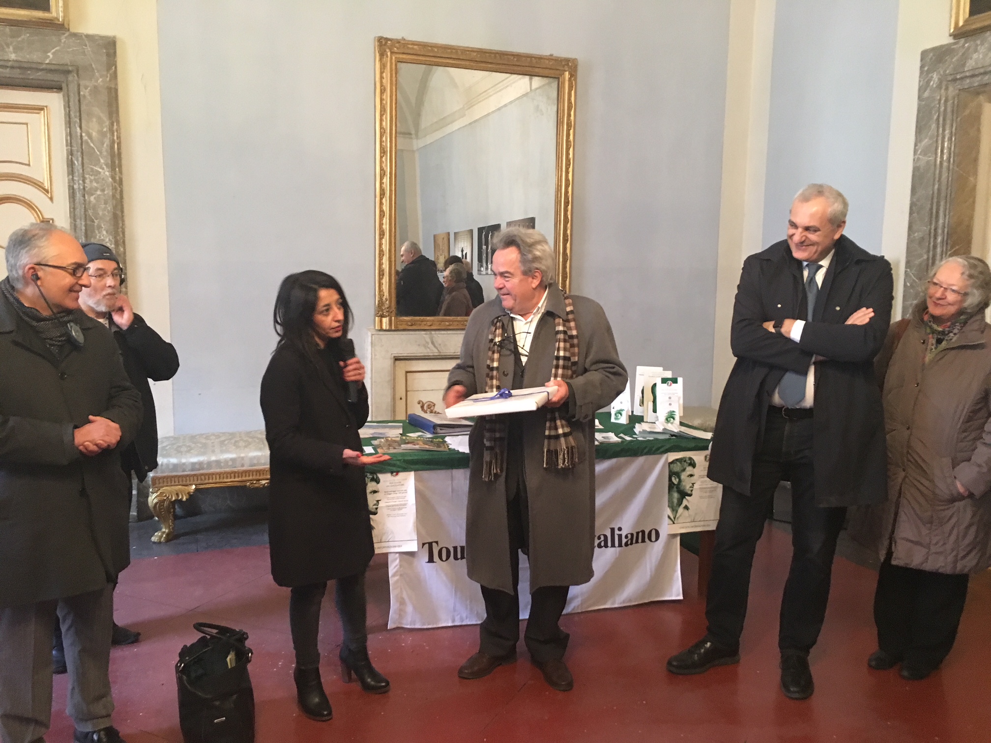 Europarlamentari in visita alla Reggia di Caserta 15-2-2018