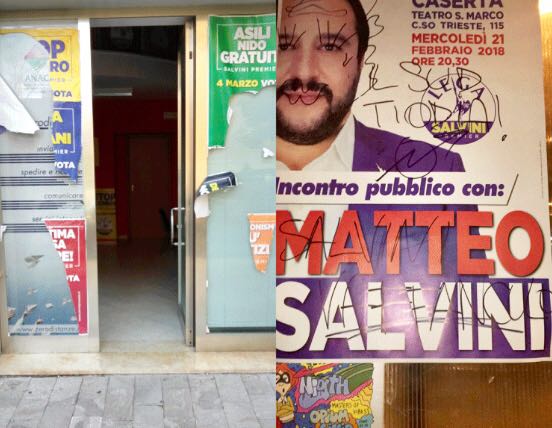 atto vandalico