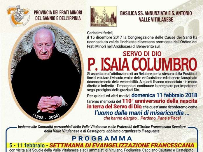 man padre isaia 2018