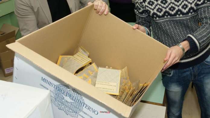 Schede Senato Elezioni 2018