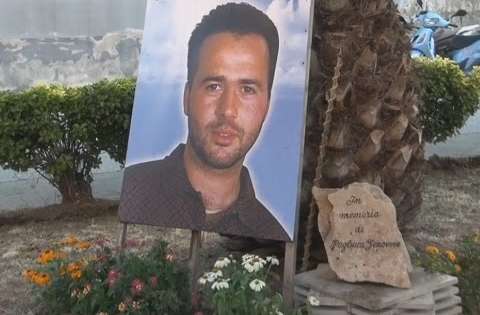 Lapide in memoria di Genovese Pagliuca