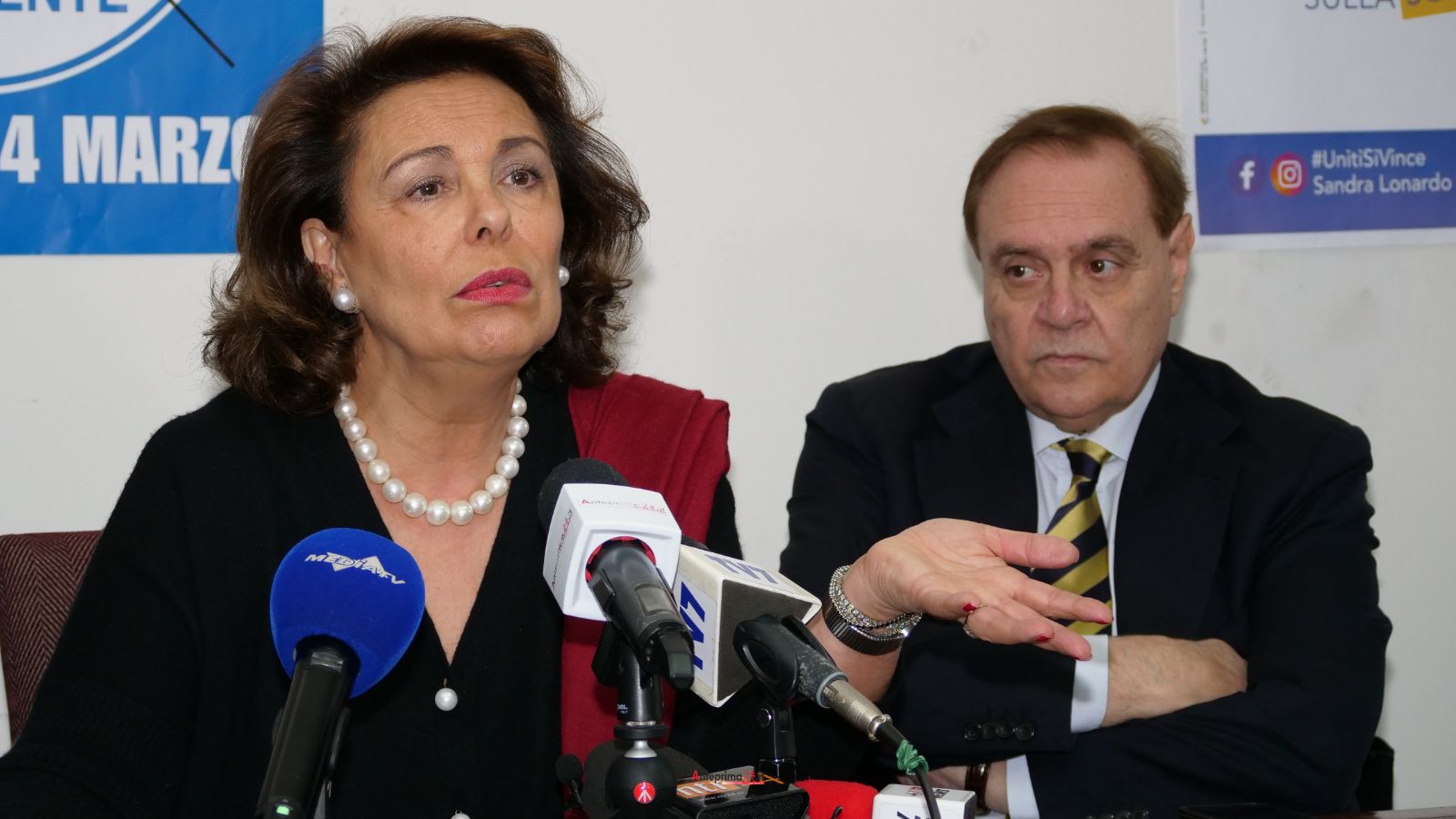 Sandra Lonardo e Clemente Mastella
