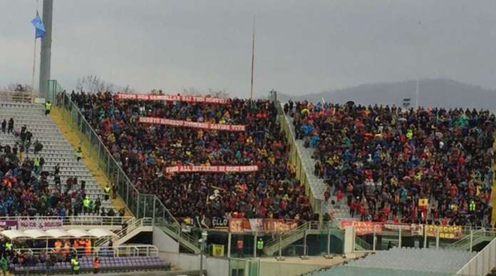tifosi benevento a firenze