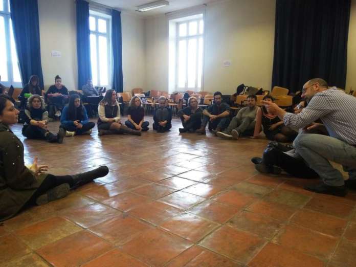 Lezioni di pedagogia del Teatro al Suor Orsola 4