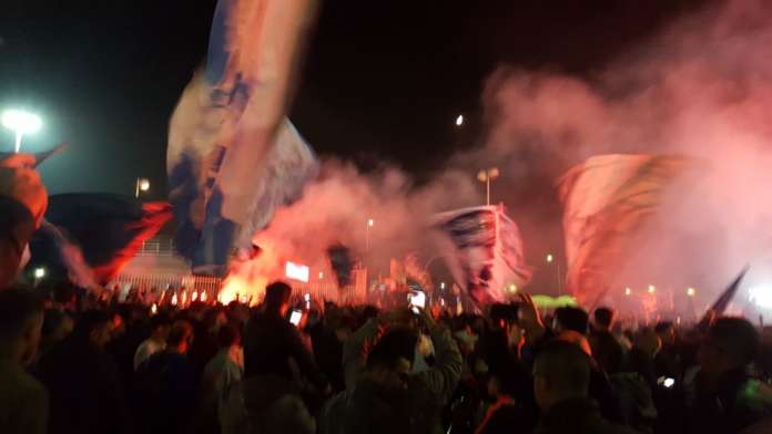 napoli arrivo