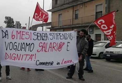 Blocco stradale SiCobas