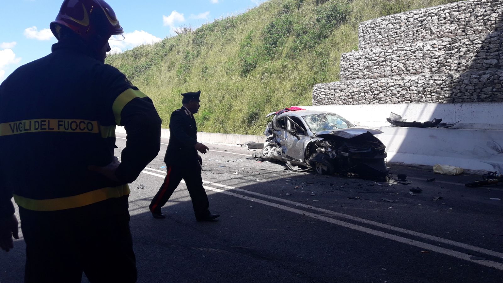 incidente mortale Pesco Sannita (1)