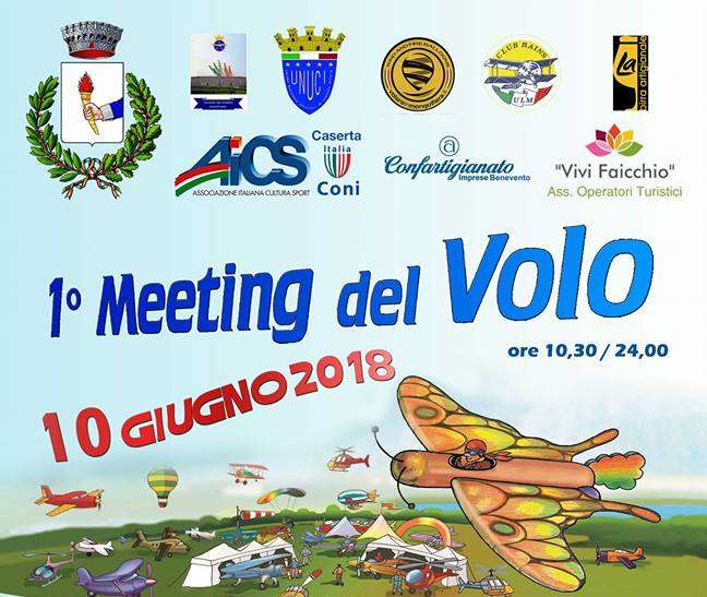 locandina 1° Meeting del Volo Faicchio
