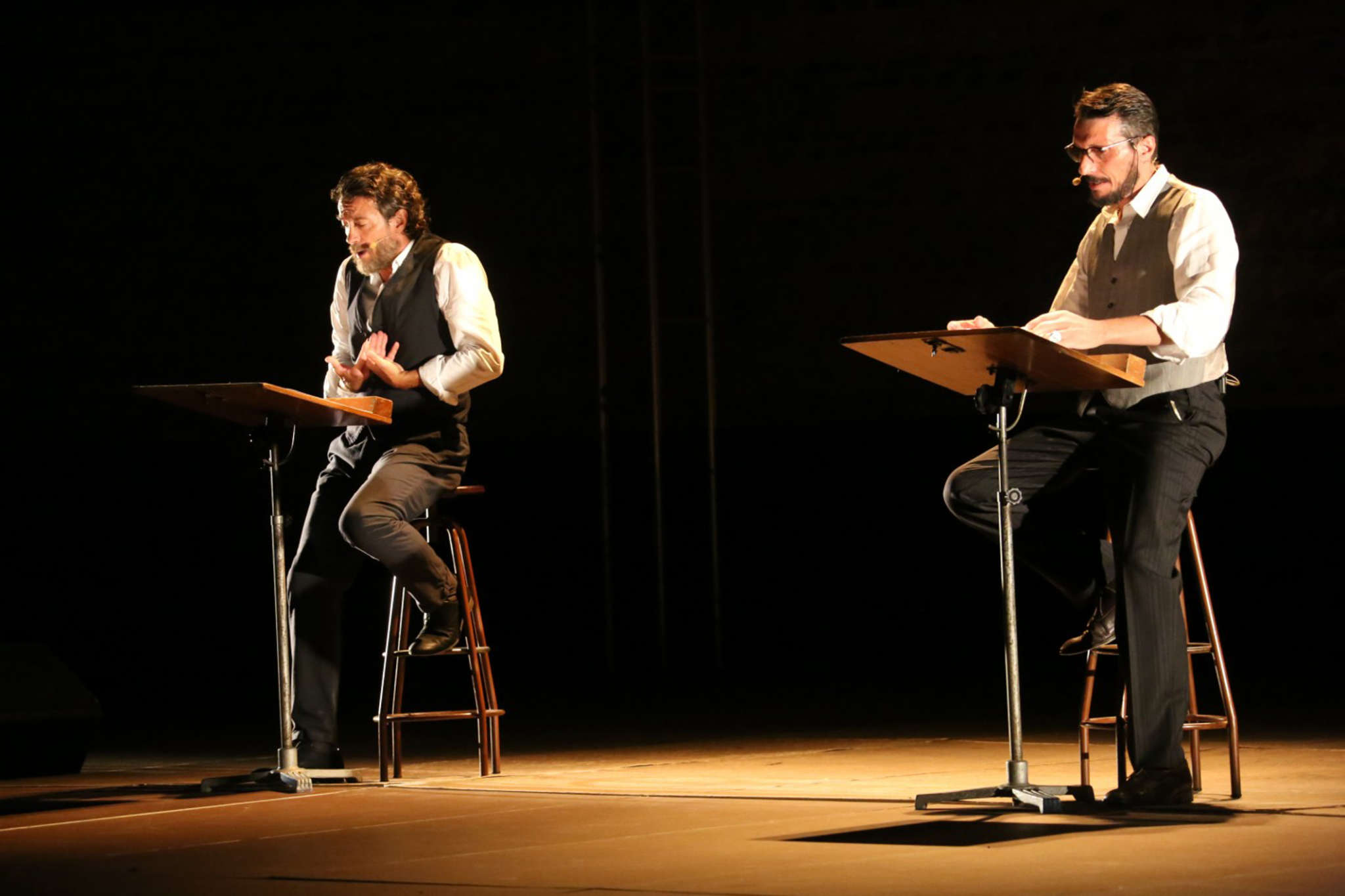 Alessio Boni e Marcello Prayer
