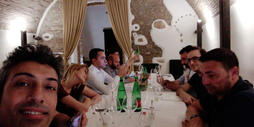 Di Maio pranzo a Benevento