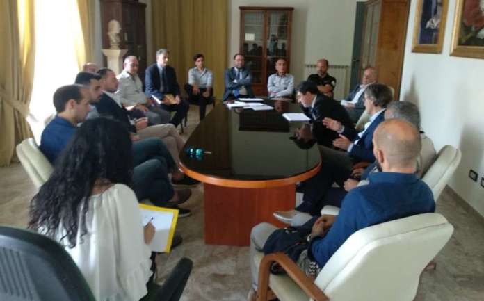 aversa riunione sindaci allagamenti
