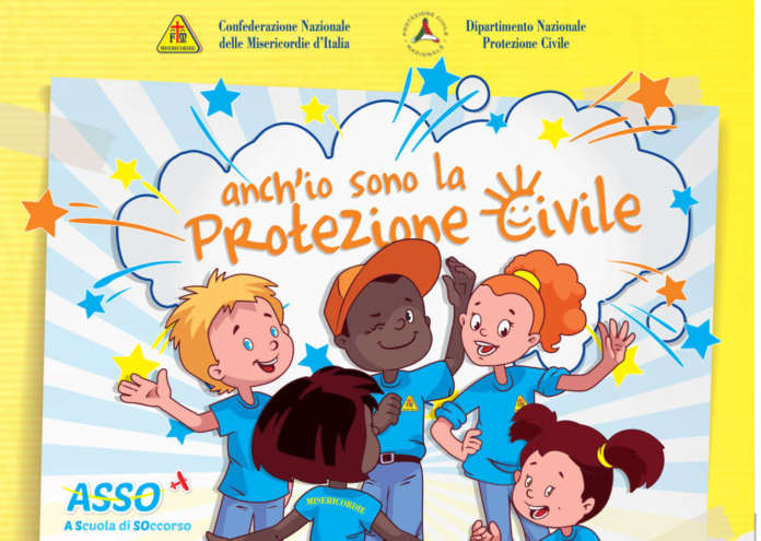locandina campo scuola anch'io sono la protezione civile_