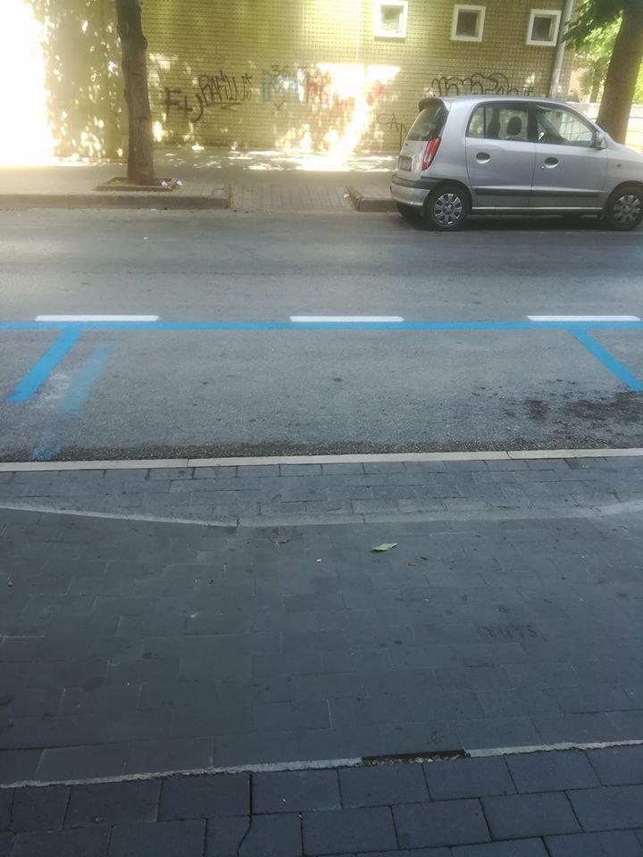 posti blu disabili