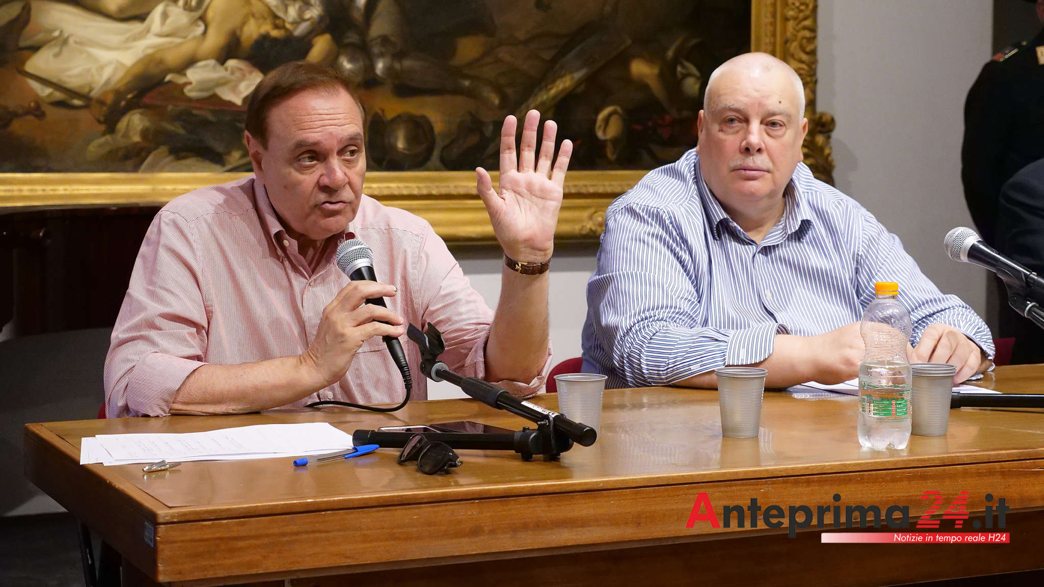 Mastella e Ricci conferenza