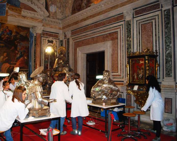 Studenti del Corso di Laurea magistrale in Conservazione e Restauro dei Beni culturali - Per loro test d'ingresso ad Ottobre