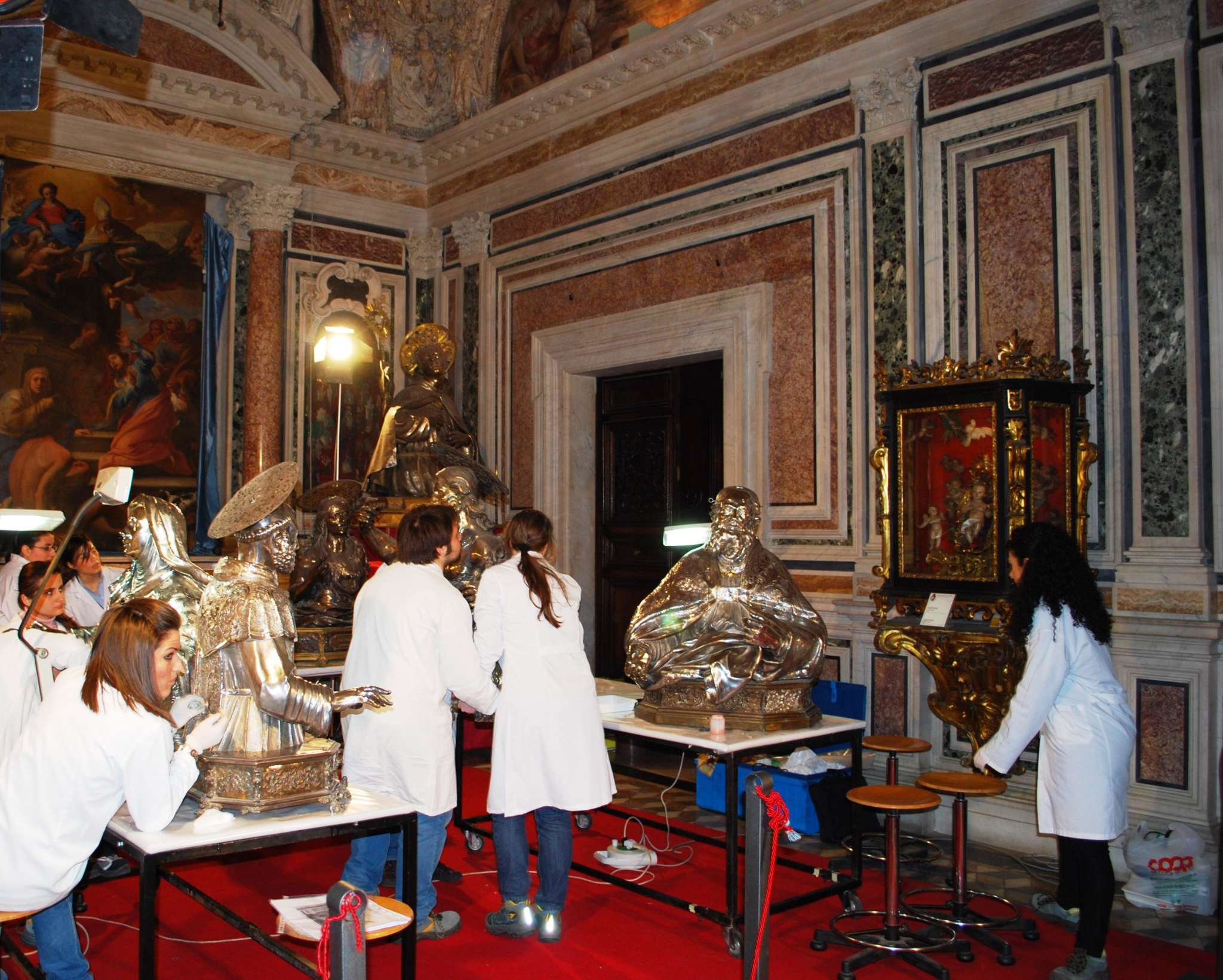 Studenti del Corso di Laurea magistrale in Conservazione e Restauro dei Beni culturali - Per loro test d'ingresso ad Ottobre
