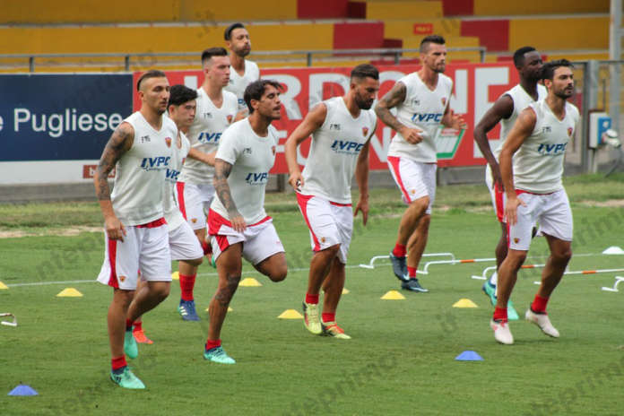 benevento allenamento