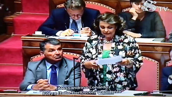 lonardo in Senato