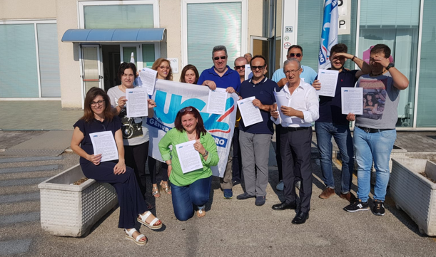 presidio Ugl sede Enel Benevento
