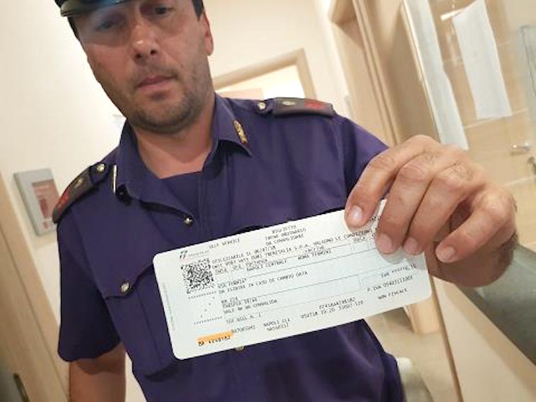 biglietto controllore