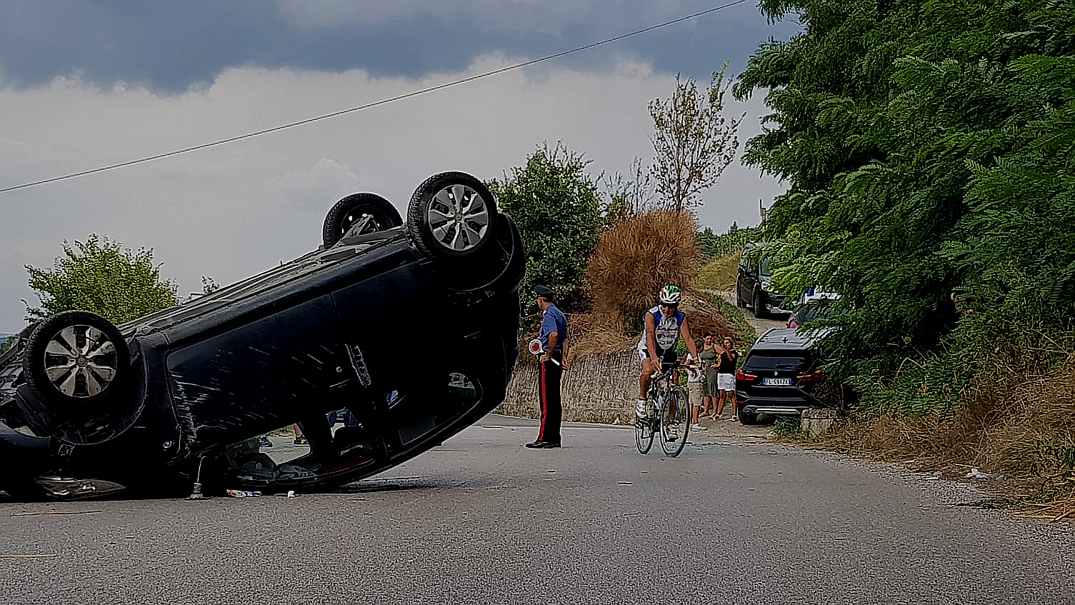 incidente via vanvitelli