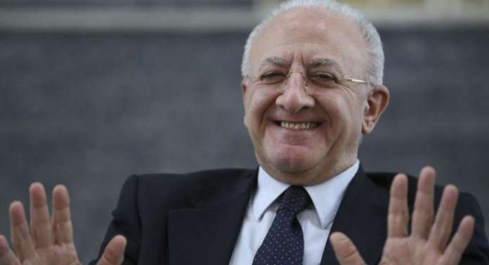 De Luca governatore Regione Campania