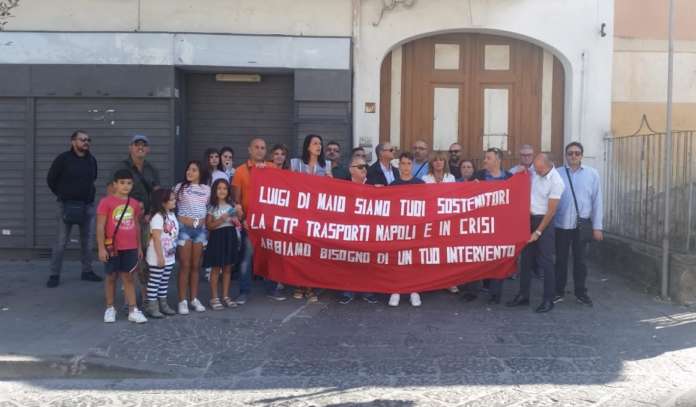 protesta ctp di maio