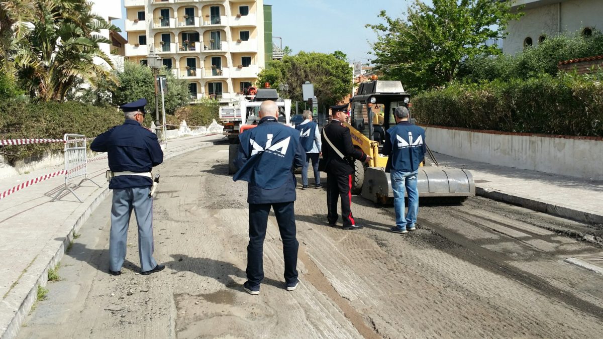 Ispezioni antimafia nei cantieri appalti