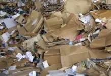 Un campo sportivo diventato discarica di carta e cartoni: sequestrata l’area